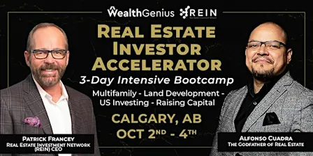 Real Estate Investor Accelerator 3-Day Bootcamp (Calgary) [100226]