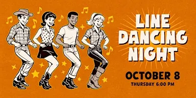 Line Dancing Night at Rivet! (with Beginner Friendly Lessons)