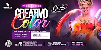 WORKSHOP CREATIVO Y COLOR BY GISELA GONZALEZ