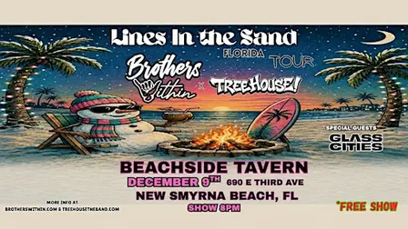 Brothers Within & TreeHouse! At Beachside Tavern w/ Glass Cities