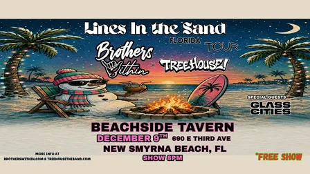 Brothers Within & TreeHouse! At Beachside Tavern w/ Glass Cities