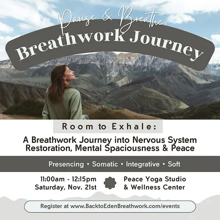 Room to Exhale: A Breathwork Journey