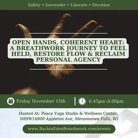 Open Hands, Coherent Heart: A Breathwork Journey