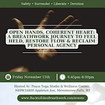 Open Hands, Coherent Heart: A Breathwork Journey