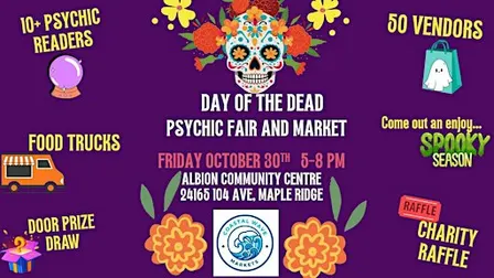 Coastal Wave Markets Day of the Dead Psychic Fair and Market