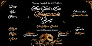 A NEW YEARS EVE MASQUERADE BALL AT THE ALBION HOTEL IN GUELPH!