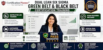 Pittsburgh Dual Lean Six Sigma Green & Black Belt | Ops Excellence