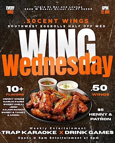 Wing Wednesday x Karaoke