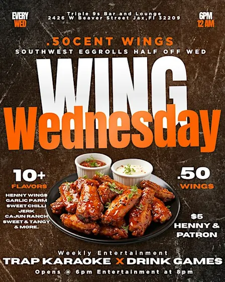 Wing Wednesday x Karaoke