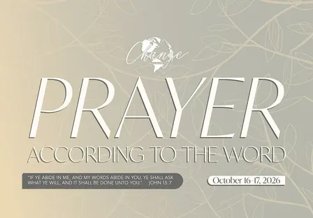 CHANGE Ladies Prayer Time