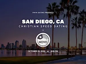 ✝️San Diego Christian Speed Dating | IYKYK Dating | 20s-30s | 10/20/26