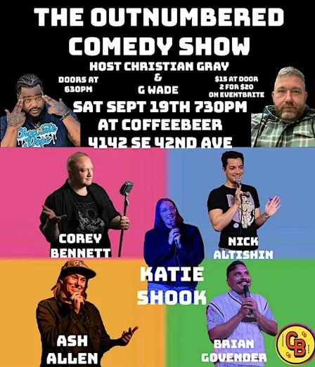 Outnumbered Comedy Show - Katie Shook