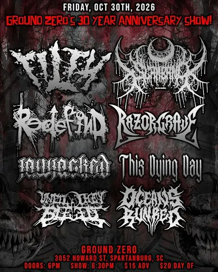 GZ 30th anniversary  Filth/Slam