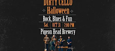 Dirty Cello Halloween at Pigeon Head Brewery