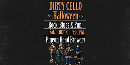 Dirty Cello Halloween at Pigeon Head Brewery