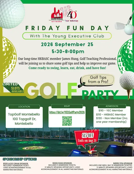 Golf Party - with the Young Executive Club of HKBASC