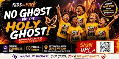 No Ghost but the Holy Ghost Kids Worship Event