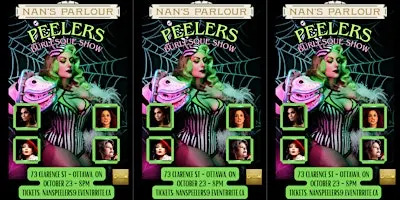 Nan's Parlour Peelers Halloween
