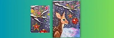 "BECOMING RUDOLPH"_Family Paint Day (6+ yrs.)_Osgoode Legion, Osgoode ON