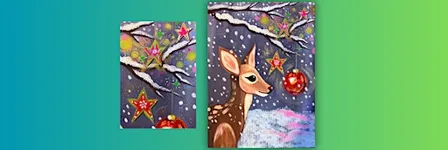 "BECOMING RUDOLPH"_Family Paint Day (6+ yrs.)_Osgoode Legion, Osgoode ON