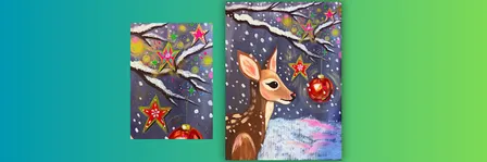 "BECOMING RUDOLPH"_Family Paint Day (6+ yrs.)_Osgoode Legion, Osgoode ON