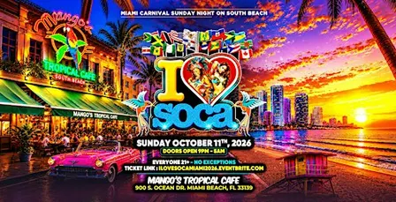I LOVE SOCA MIAMI 2026