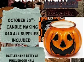 Candle Making Cozy Craft Night