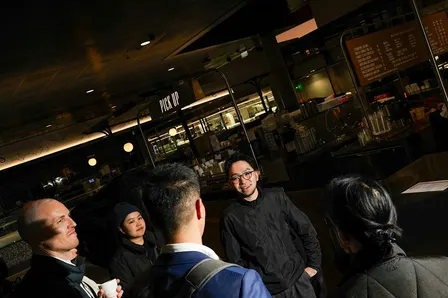 STITCH COFFEE FISH MARKET: COFFEE CUPPING