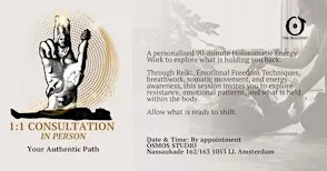 1:1 Consultation I In Person