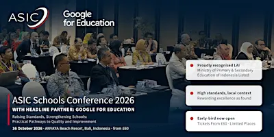ASIC Schools Conference  2026 - Bali