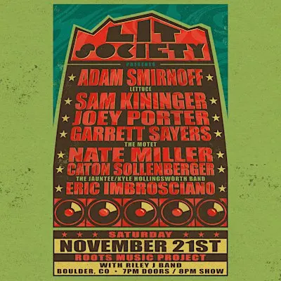Lit Society w/ Riley J Band