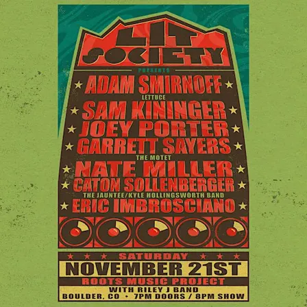 Lit Society w/ Riley J Band