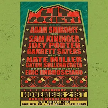 Lit Society w/ Riley J Band