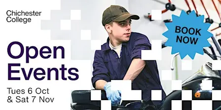 Chichester College Open Event - Tuesday 6 October 2026