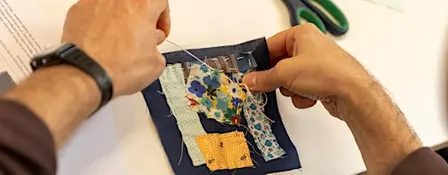 Sashiko Mending with Tamsin Lines (CSM Alumni)