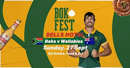 BokFest Melbourne - Boks vs Wallabies
