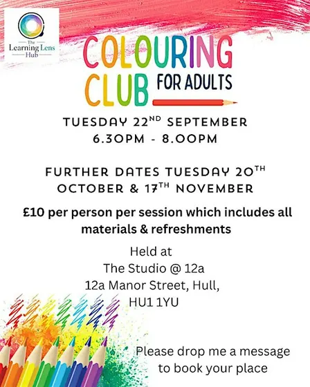 Colouring Club for Adults