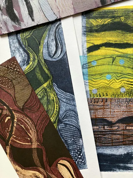 Collagraph with Intaglio Printing