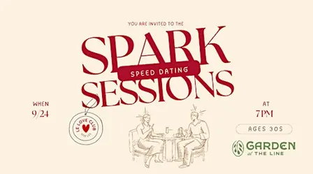 Spark Sessions: Modern Speed Dating Event (Ages 30s)