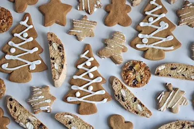 Christmas Biscuit and Treat baking by Pink Lane Bakery