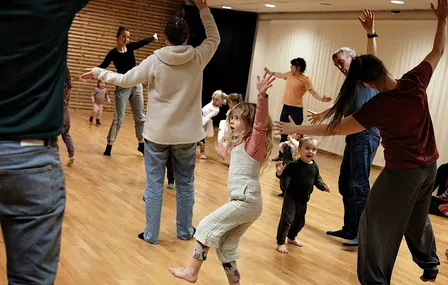 Rabalderdans på Breidablikk Aktivitetshus - torsdag 17.09.26 (2-6 år)