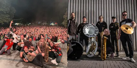 Heavy Beat Brass Band & Big Band of Boom - @ the Crescent, York