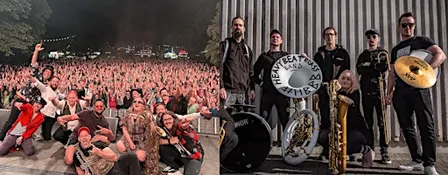 Heavy Beat Brass Band & Big Band of Boom - @ the Crescent, York