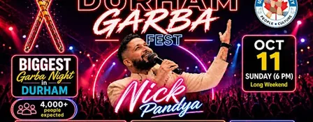 DURHAM Garba Fest 2026 (INDOOR - Whitby)