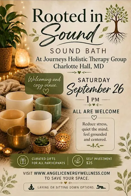 Sound Bath Immersion: Rooted in Sound