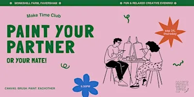 Paint your partner! Or your mate.