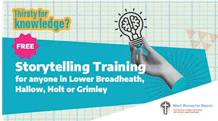 Storytelling training for anyone in the community