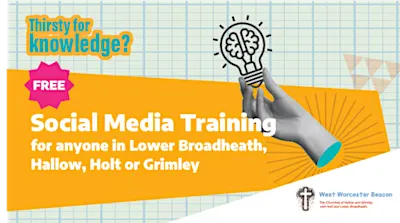 Social Media training for anyone in the community