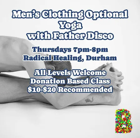 Men's Clothing Optional Yoga Thursdays