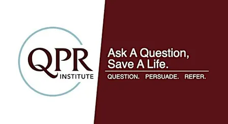 Question, Persuade, Refer (QPR) - In-Person